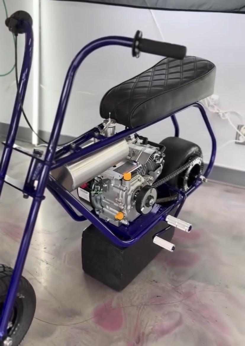 Volts Custom 212 Ghost Minibike for Sale | 55–65 MPH Performance Build - Image 2