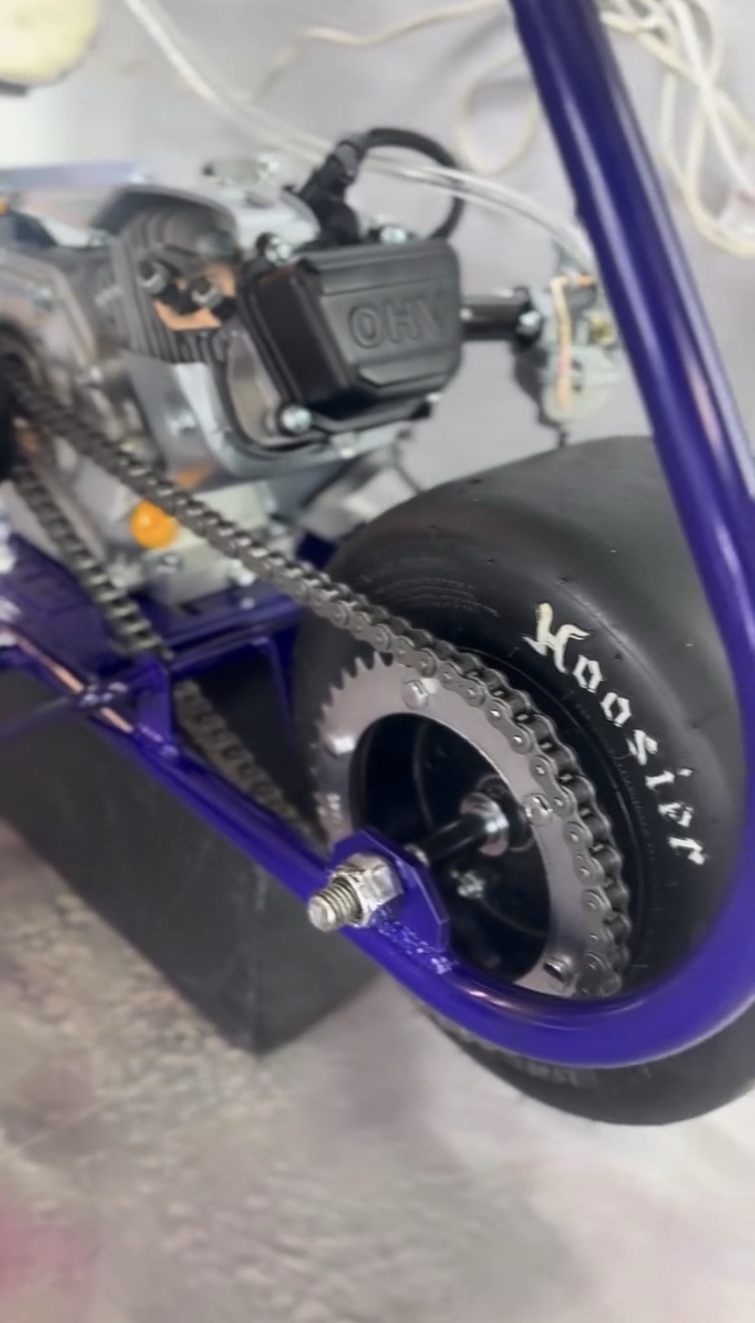 Volts Custom 212 Ghost Minibike for Sale | 55–65 MPH Performance Build - Image 5