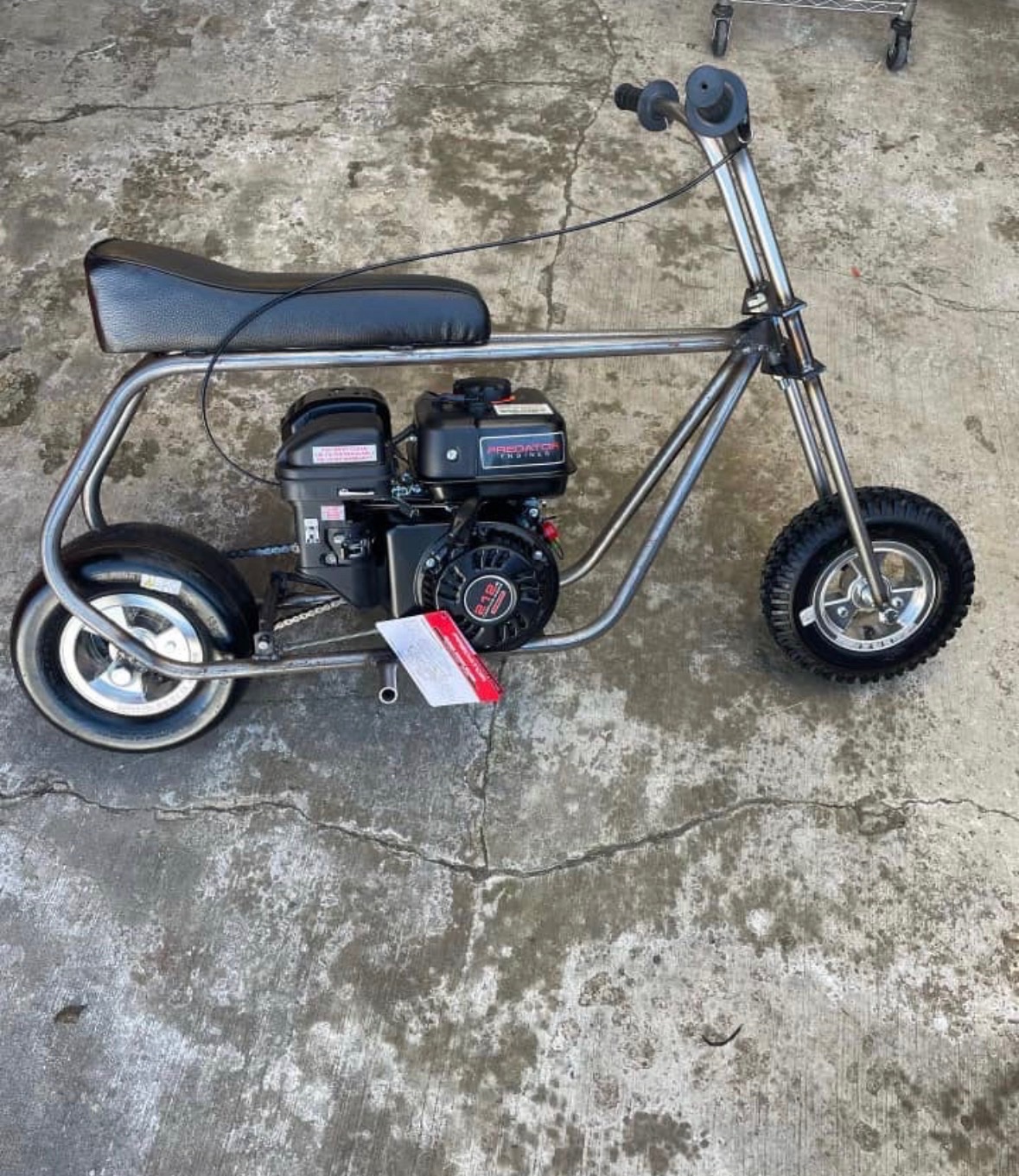 Volts Glossy Water Paint Stock Minibike – 45+ MPH Edition - Image 2