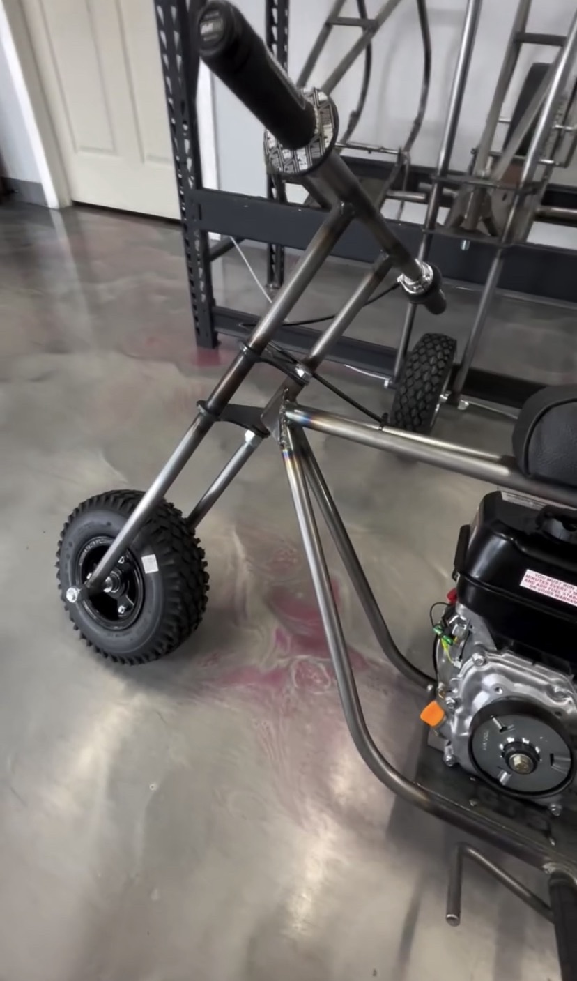 Volts T-Bars w/ GTS Frame Minibike – 50 MPH Setup - Image 4
