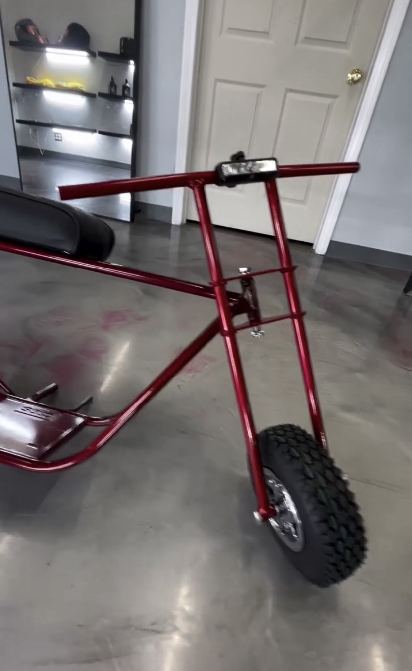 Volts Roller T-Bars – Red Edition with LEDs (“Crimson King Roller”) - Image 4