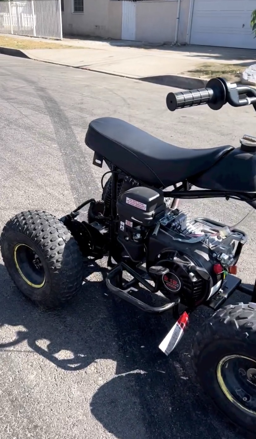 212cc Volts Mini Quad 45–65+ MPH – High Performance Gas Powered Mini ATV - Image 3