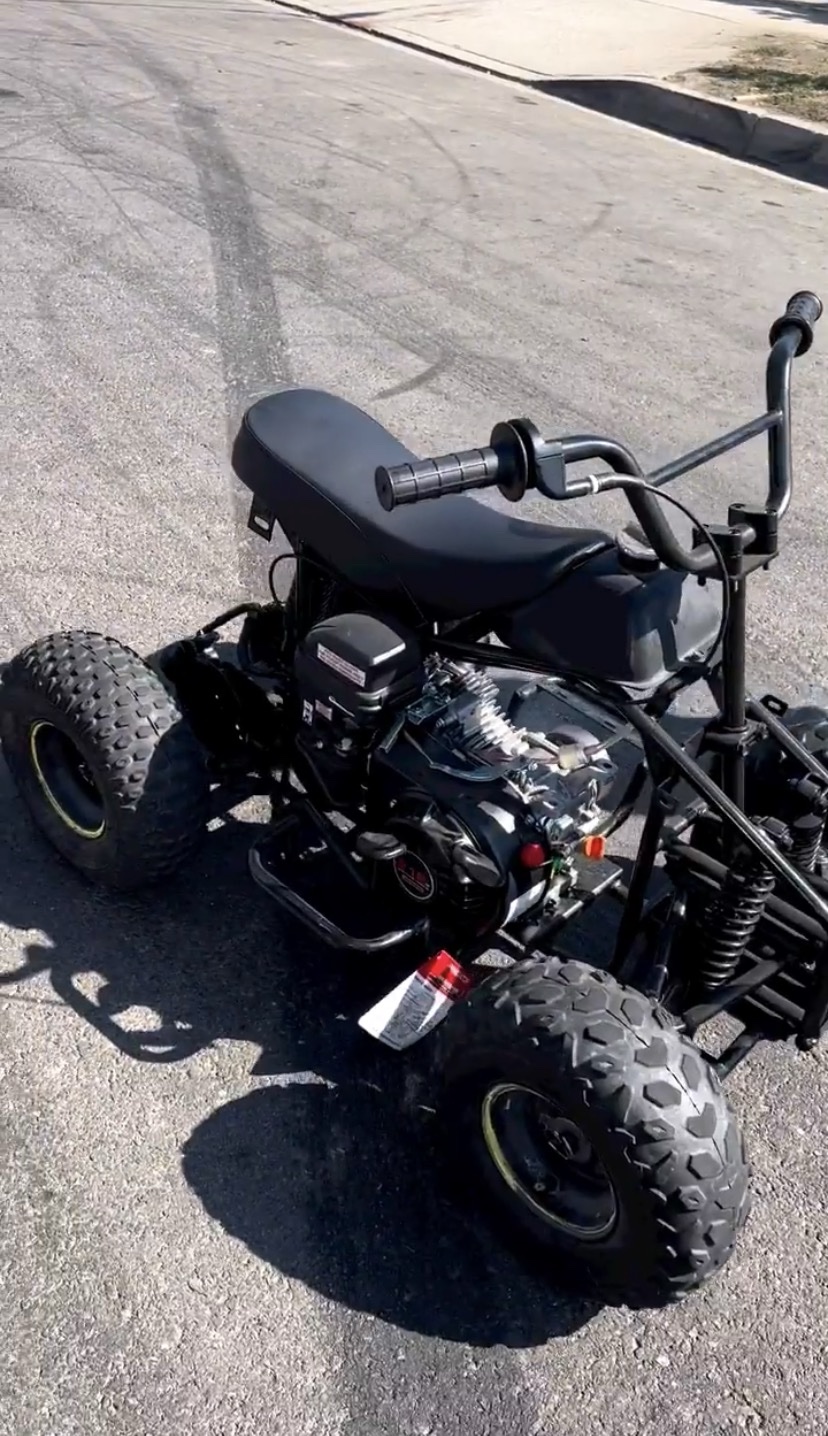 212cc Volts Mini Quad 45–65+ MPH – High Performance Gas Powered Mini ATV - Image 2