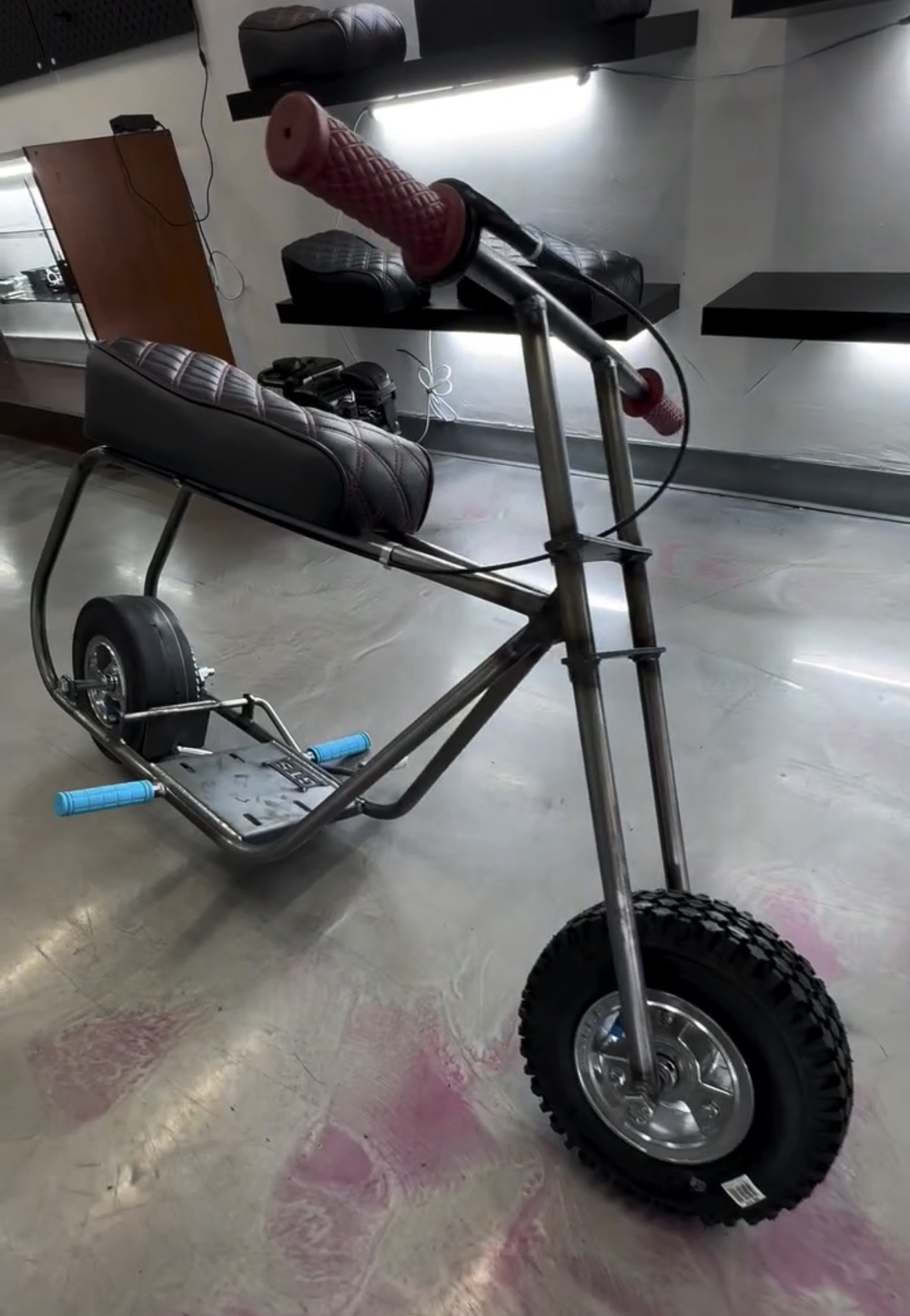 Volts Extended Minibike Roller Frame