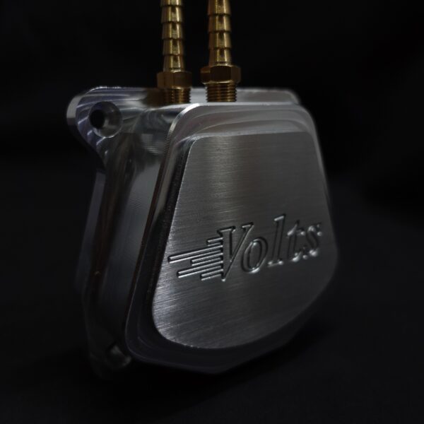 Volts Billet Valve Cover (Double Pulse Fitting & includes hardware)