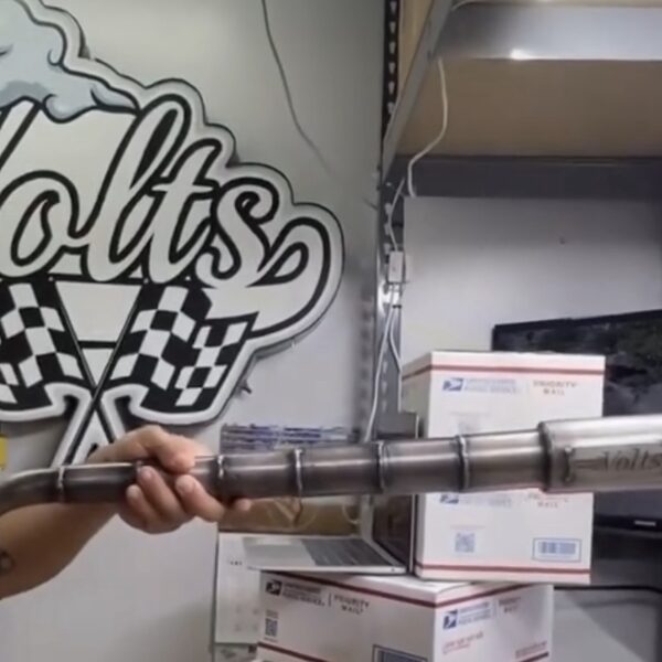 Volts Stage 8 Fatty Exhaust – Raw Steel Edition ⚡🏁
